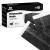 WECARE Disposable Face Mask Individually Wrapped - 50 Colored and Print Face Masks Midnight Black