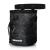 SURVIVOR Chalk Bag - Iconic Topographical Map, Draw String Closure, 2 Zippered Pockets, & Brush Holder - Chalk Bag for Rock Climbing, Bouldering, Weightlifting, Gymnastics & More Black Topo