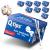 Q-Tips Care Wattstabs with paper cube box benefit pack (9x 206 pieces) 100% biodegradable cotton without plastic cleaning of the ears removal and correction of makeup