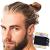 HAVHAF Knotted Mens Hair Ties For Men (Wide, Black) - No damage Crease Breakage Man Bun Hair Tie Men with Long Hair | For Buns Curly Thick Elastic Hair Ties For Guys | Perfect hairtie For Men (Wide)