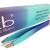 Zizzili Basics Tweezers - Limited Edition Aqua Ombr Slant Tweezer - Best Tweezers for Eyebrow Hair Removal and Your Precision Needs