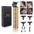 Ufree Hair Clippers for Men Cordless Beard Trimmer Shaver Electric T Blade Hair Trimmer Grooming Kit Razor for Men  Women Zero Gap Hair Cutting Kit with Guide Combs Gifts for Men (Gold)
