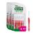 Gum Trav-Ler interdental brushes |For thorough cleaning of all interdental spacesBendable neck |Tooth cleaning and plaque removal |3 x 6 pieces (ISO size 1 0.8mm) ISO size 1 0.8mm 18 units 