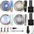 Chrome Nail Powder Gifts for Women - Holographic Unicorn Rainbow Nail Powder, Aurora Mermaid Iridescent Nail Powder, Sliver Metallic Mirror Effect Nail Powder, Cat Eye Chrome Nail Powder Manicure Art