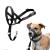 Halti head harness-prevents your dog from pulling on a leash simple adjustment light with a padded nose strap anti-train neck band for small dogs (size 1 black) 1 black