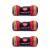 Red Heart Super Saver Yarn 3 Pack Favorite Stripe 3 Count