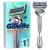 Gillette SkinGuard Sensitive Wet Razor Men Razor + 1 Razor Blade with Flex Grip and Skin Protection Gift Men Old