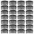 28 Pack Black Small Plastic Hair Side Comb With Long Teeth Hairpins Grips Barrettes Clamps Bows for Women Bridal Wedding Veil Decorative Headpiece French Twist Updo Bun Accessories