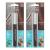 RED by Kiss Quick Cover Root Touch Up Mascara 2PCS Water-Resistant Temporary Gray Concealer Cover Up Brush for Hair and Beard (Natural Medium Brown)