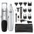 Wahl Groomsman Rechargeable Beard Trimming kit for Mustaches, Nose Hair, and Light Detailing and Grooming with Bonus Wet/Dry Electric Nose Trimmer – Model 5622 Rechargable Trimmer