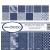 Reminisce Shades of Indigo Scrapbook Collection Kit, Multi Color Palette 12-x-12-Inch