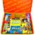 American Sweets Gift Box by Dolci Di Lechlade - Classic USA Candy Chocolate Sweet Reeses Nerds Tootsie Hersheys - Birthday Thanks Present
