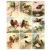 Catherine Klein Vintage Victorian Birds Collage Sheet 8.5 x 11" Bird Art for Scrapbooking, Card Making