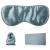 Sleep Mask 100% Mulberry Silk with Adjustable Strap ZOESMIEN Eye Mask for Women Men HA Silk Eye Sleeping Mask for Sleeping Travel Nap with Travel Bag Gift Package Dusty Blue