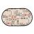 S&T INC. Microfiber Pet Bowl Feeding Mat, Anti-Skid and Absorbent Regular Biege, Black