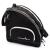 Athletico Ice & Inline Skate Bag - Premium Bag to Carry Ice Skates, Roller Skates, Inline Skates for Both Kids and Adults Black with White Trim