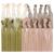 Kenz Laurenz Hair Ties No Crease Ribbon Elastics Ouchless Ponytail Holders Hair Bands 20 Blonde Ombre