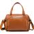 Diaper Bag Tote, FHELAD Leather Hospital Bag Essentials for Mom, Maternity Baby Bags with Enough Space Brown