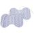 TensCare Butterfly Electrodes - Large 105mm x 155mm Electrodes Perfect for Large Areas: Back Thighs Bottom. Universal Connector to Use with Most TENS and EMS Units for Pain Relief and Strengthening Large butterfly electrodes (155mm)