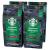 STARBUCKS Espresso Roast Dark Roast Whole Coffee Beans 450 g (Pack of 4) Unflavoured 1.8 kg (Pack of 1)