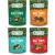 Rhythm Superfoods Kale Chips, Variety Pack, Original/Zesty Nacho/Kool Ranch/Mango Habanero, Organic and Non-GMO, 2.0 Oz (Pack of 4), Vegan/Gluten-Free Superfood Snacks Variety Pack (MH) 2 Ounce (Pack of 4)