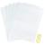 Pllieay 5 Pieces 7 Count Plastic Mesh Canvas Sheets for Embroidery Acrylic Yarn Crafting Knit and Crochet Projects (10.2 x 13.2 inch Come with 4 Pieces Weaving Needles) white
