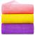 3 Pieces African Net Sponge African Exfoliating Net African Bath Sponge African Scrubbing Long Net Rag African Wash Net Shower Body Scrubber Pink Yellow Purple