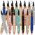 36 Pieces Self Adhesive Eyeliner Set 16 Pcs 2 in 1 Eye Liner Pen Diamond Glitter Liquid Eyeliner Pen Non Magnetic Eyeliner Glue Pen for Lashes with 20 Pcs Pink Lash Wand for Women Girls Eye Makeup