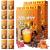 SOL 100pk Bulk NY 3 in 1 Coffee Sachets Salted Caramel Sachet and SOL Stickers Case Pack NY Coffee 10 x 10 Coffee Sachets 3in1