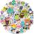 Aresvns Cute animal temporary tattoos for kids 216+ PCS  Kids Party Supplies Gifts for Children Colorful Cartoon Fake Tattoos for boys and girls Waterproof  Lost long Non-Toxic and Easy to remove