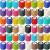 48 Pack Self Adhesive Wrap Bandages Bulk 2 Inch x 5 Yard Breathable Athletic Tape Self Adherent Cohesive Bandage Tape for Sports Injuries Treatment First Aid Tape Vet Wrap for Pets (Multicolored)