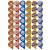 48 Assorted Coffee Cream Creamer Singles Set, Delicious Coffee Mate Liquid Coffee Creamer, Delight Mini Coffee Creamer 6 Flavor Assortment 48 Piece Assortment