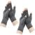 LXMY 2 Pairs Arthritis Gloves Compression Gloves Providing Warmth and Compression to Promote Healing Fingerless Design Relieve Pain from Rheumatoid Arthritis and Carpal Tunnel(L) L (Pack of 4) Grey