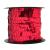 Mandala Craft 6mm Flat Sequin Strip Red Sequins on a Roll - Red Sequin Trim by The Yard - 100 Yds String Metallic Sequin Strand for Crafts Sequin Fringe Sewing Red 6mm 100 Yards