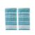 SKL Home by Saturday Knight Ltd. Seabrook Stripe 2-Piece Hand Towel Set Teal 2 Count