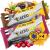 Aerobee energy bar - Power bar trial package - 2x honey peanut & 2x honey & cranberry - oat bar without sugar Ideal endurance & energy bars hiking food + meal replacement bar trial package (2x2 pieces)