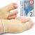 YogaMedic Bunion Support Sleeve- Straighten Foot & Relieve Pain for Hallux Valgus Plantars Bunions Broken Bones- Silicone Toe & Foot Protector Flexible Corrector Bunion Socks for Women Men L-XL L/XL