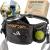 Dog is K nig treats for dogs treat treats & dog accessories - robust fanny pocket dog - feed bag dogs with plenty of space feces bag dispenser cell phone compartment & linen belt black