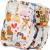 Dog is K nig dog diapers for bitches 3 pcs Suction -powerful rainy trousers for bitches 3 -way adjustable for solid seat - environmentally friendly dogs diapers with heat & incontinence dog & forest animals m (40 - 53cm)