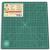 Calibre Art Rotating Self Healing Cutting Mat 14x14 (13" Grid), Perfect for Quilting & Art Projects 14x14 Green
