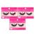 i-Envy 3D Glam Collection Multi-angle & Volume (3 PACK KPEI07) 1 Pair (Pack of 3) KPEI7