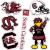 University of South Carolina Sticker Gamecocks USC Cocky Stickers Vinyl Decals Laptop Water Bottle Car Scrapbook T2 (Type 2)