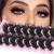 False Eyelashes Thick 20MM Lashes Mink Fluffy Volume 3D Fake Eyelashes Dramatic Full Long Faux Mink Eye Lashes Pack 8 Pairs Big Curly False Lash ALICROWN Accept Me (01C)