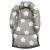 UNIVERSAL Infant Baby Toddler car seat stroller head support pillow (Soft Cotton) (Star/grey)