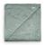 Ehrenkind hooded towel |Baby towel with hood made of cozy soft organic cotton |Bath towel in 100x100 cm |Jade |Bathing towel children |As a baby initial equipment newborn or baby gift