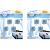 Febreze Car Clip Air Freshner 4 Clips Linen & Sky- 2 Packs