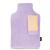 Zhu-Zhu Hot Bottle Body Warmer - Microwavable Lavender Wheat Bag - Lilac Lilac Fleece