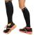 Physix Gear Sport Compression Calf Sleeves Men & Women Shin Splint Compression Sleeve 20-30mmhg, Best Footless Compression Socks for Running, Nurses, Pregnancy, Post-Surgery Relief (1 Pair) S/M - M/L | 12" - 16" Calf Black (1 Pair)
