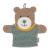 Sterntaler play wash mitt bear Ben size: 22 x 24 cm medium green Ben Single