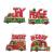 Dimensions Holiday Truck Christmas Ornaments Counted Cross Stitch Kit for Beginners, 14 Count Plastic Canvas, 4pc